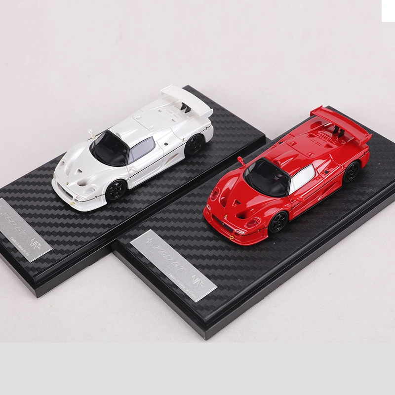WHITE: NA 1:64 F50 Sports Car Simulation Resin Car ModelLimited Edition 