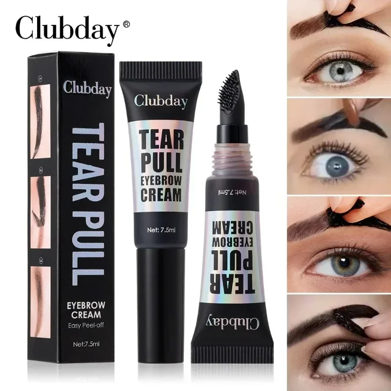 15-minute Semi Permanent Eyebrow Dye Tint Fast Gel Peel Off Eyebrows Tint Dye Makeup Eyebrow Cream Natural Brow Tattoo Cosmetics 2