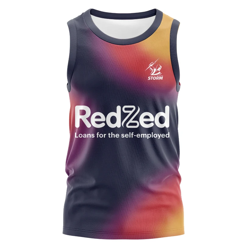 thumbnail image 1 of Camiseta de rugby individual local/visitante/legión/indígena del Melbourne Storm 2024 - Talla para hombre: S-5XL (nombre y número personalizados impresos), 1 of 5