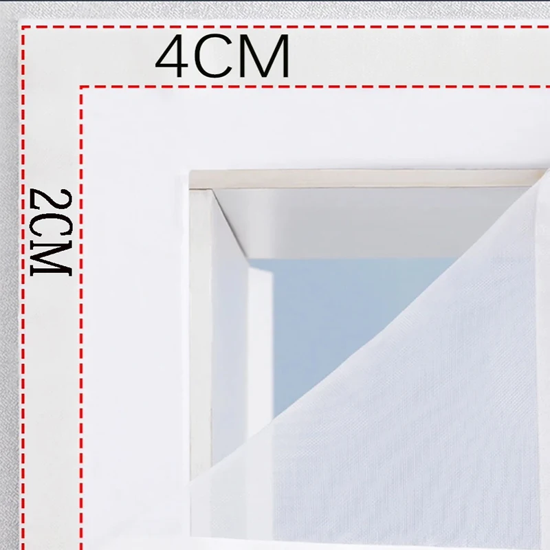 Side opening magnetic mosquito proof door curtain new magnetic screen window, household screen curtain, bedroom suction