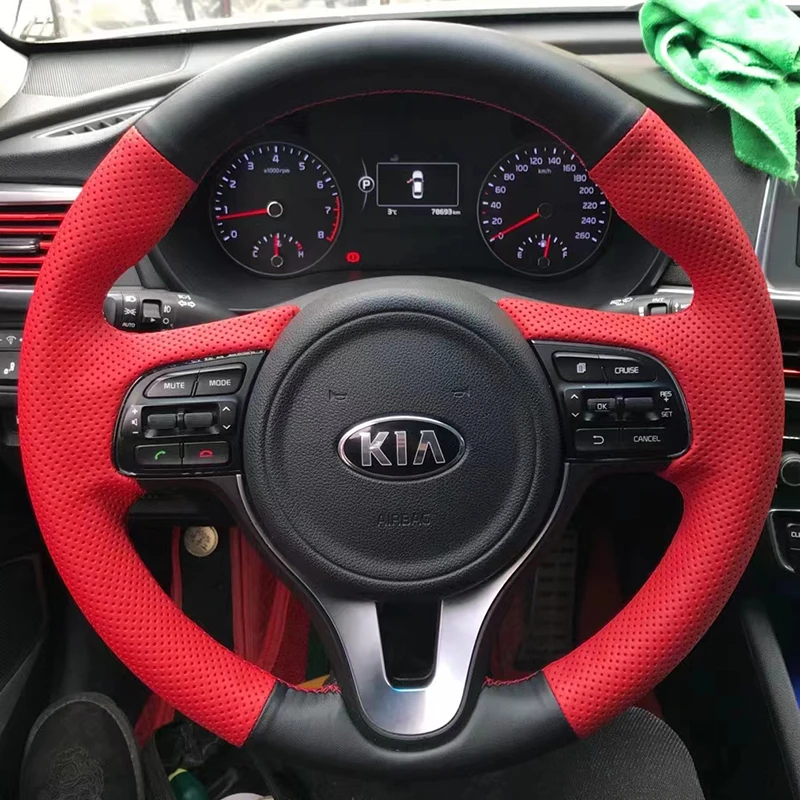 

Для Kia Sportage 4 KX5 2016 2017 K5 2016 2017 индивидуальная Высококачественная кожа ручной строчки