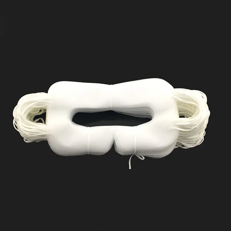 E56B Benda Sanitaria Per Occhi Monouso Per Maschera Facciale Da 100 Pezzi Per Maschera Facciale Per Vive