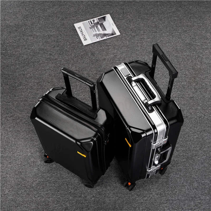 Travel Bag Pull Bar Suitcase Luggage Students Aluminium Frame Carry-on Suitcase Universal Wheel Zipper Women and Men Password Travel Bags Wheel