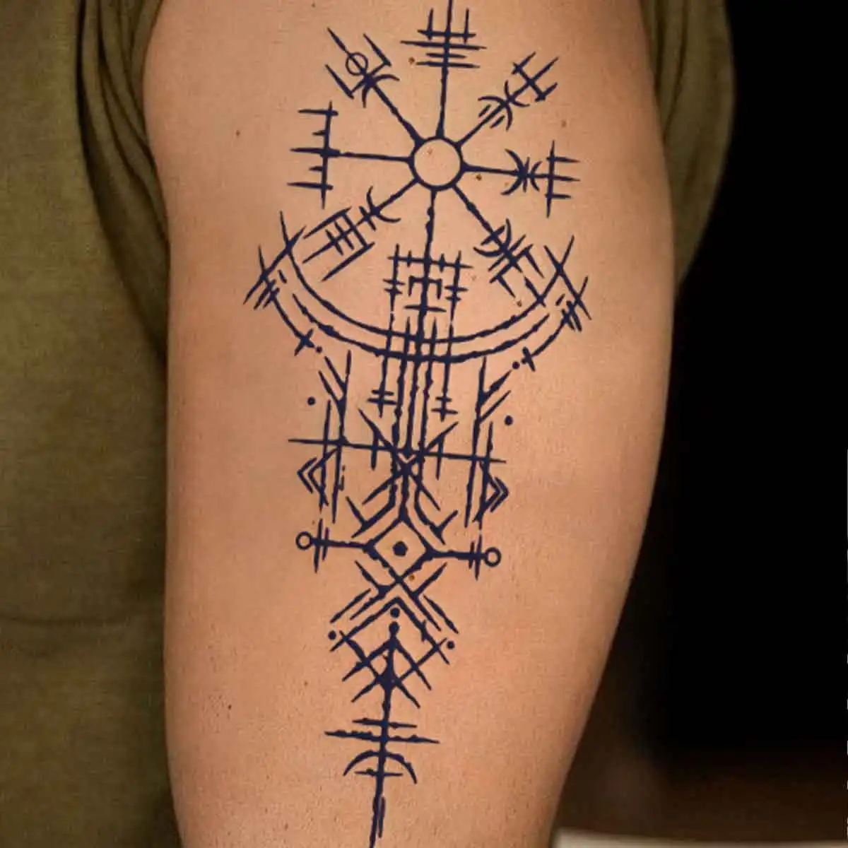 Tatuagem Viego: Será que as etiquetas temporárias de tatuagens vikings  realmente funcionam?, image size:1200x1200