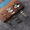 1/5PC Mini Hook Alloy Single Hanging Hand Ornament Small Hook Sample Hook Retro Modern Hooks 1