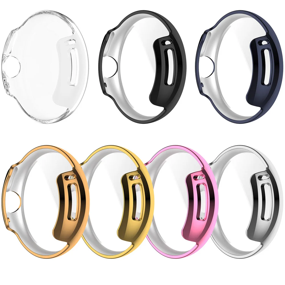

For Google Pixel Watch 1/2 Watch Protective Case All-inclusive TPU Electroplated Protective Case Watch Accessories