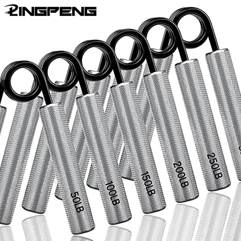 1pc Metal Grip Strengthener 100-200LB Adjustable Resistance Trainer for Wrist and Forearm Strengthening, Hand Rehabilitation