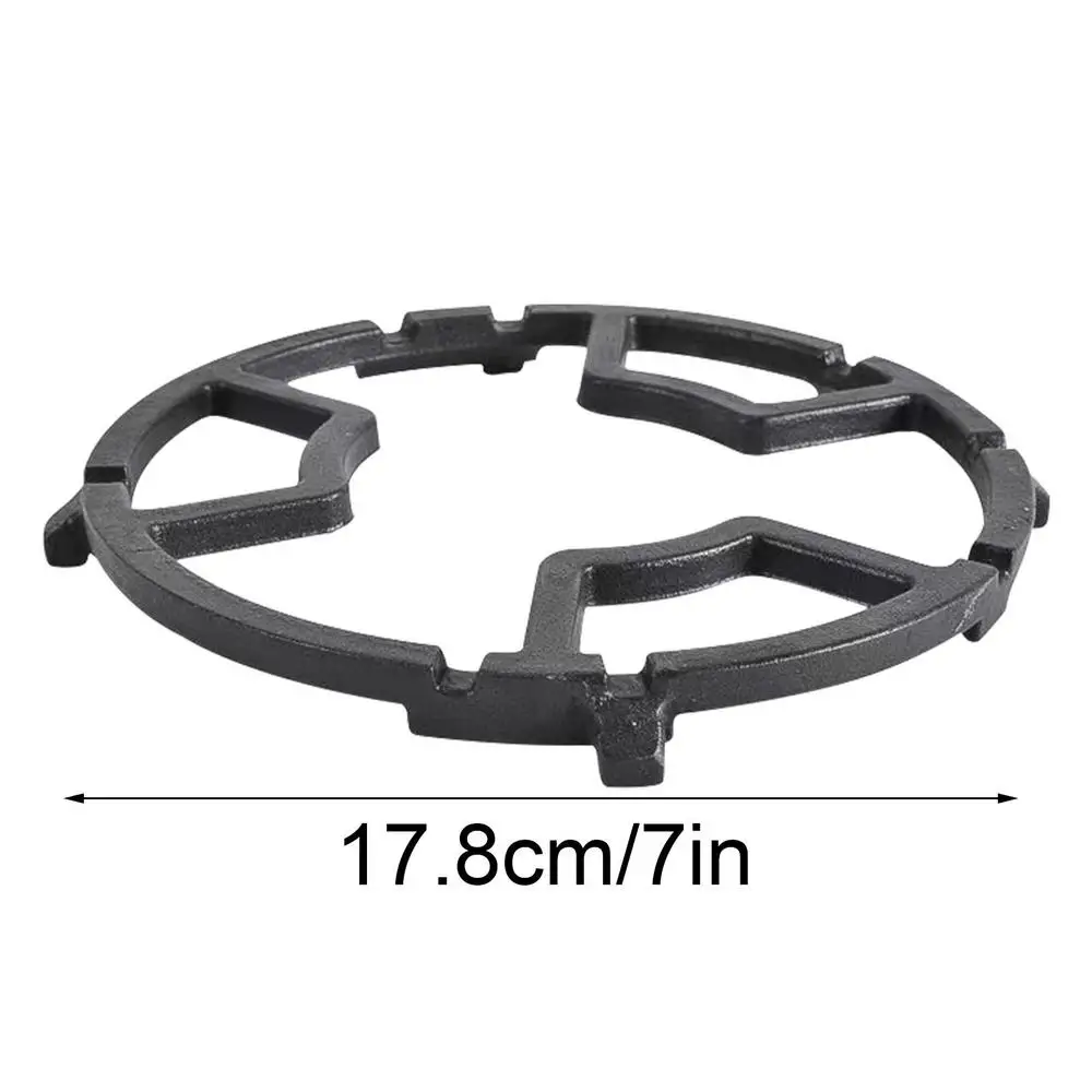 Description Picture 5 of itemNon Slip Iron Stable Wok Ring Cast Iron Stove Trivets For Kitchen Wok Cooktop Range Pan Holder Stand Stove Rack Milk Pot Holder