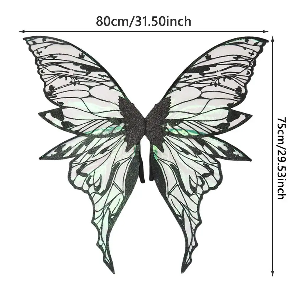 Creative Adults Fairy Wings Girls Sparkling Angel Wings Costume Wings for Halloween Costume Dress up Party Favor Christmas Gift