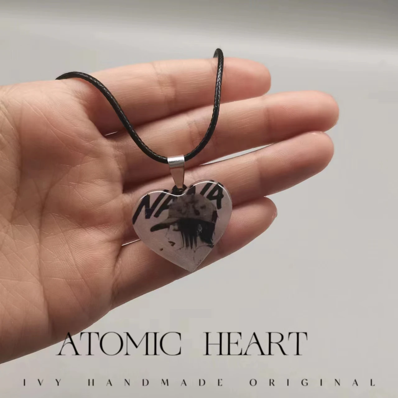 Acrylic Heart NANA Necklace Resin Accessories Anime NANA Pendant