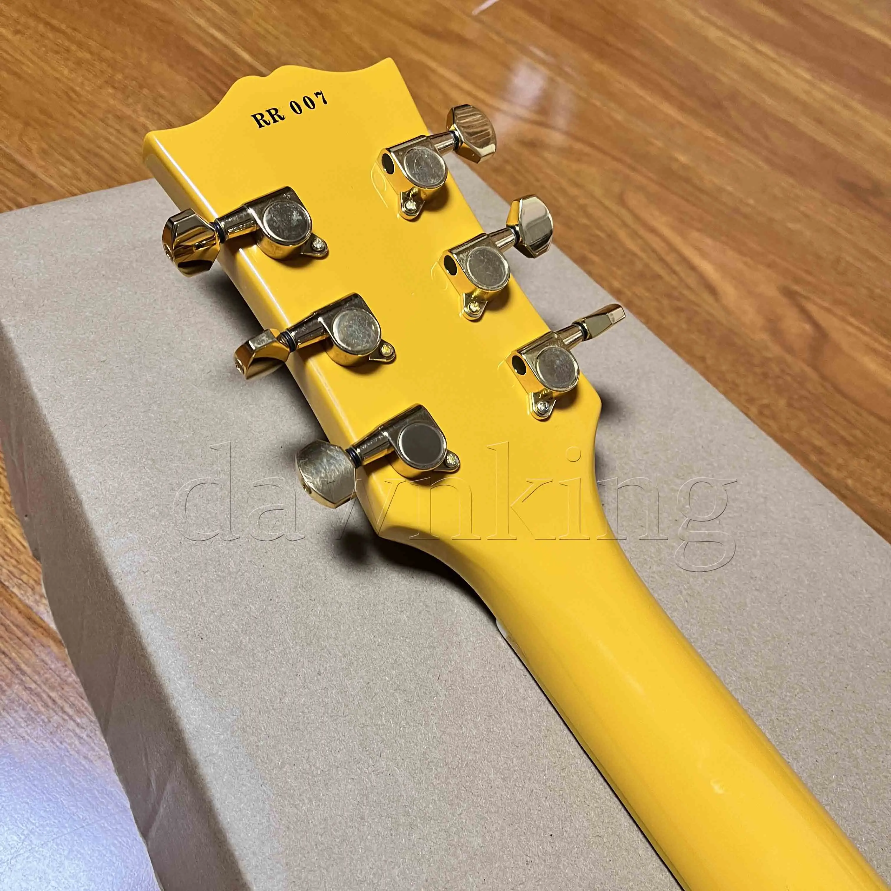 클래식 상감 포함 일렉트릭 기타, 로즈우드 지판, 프리미엄 베니어, 재고, 빠른 배송, 무료 배송 