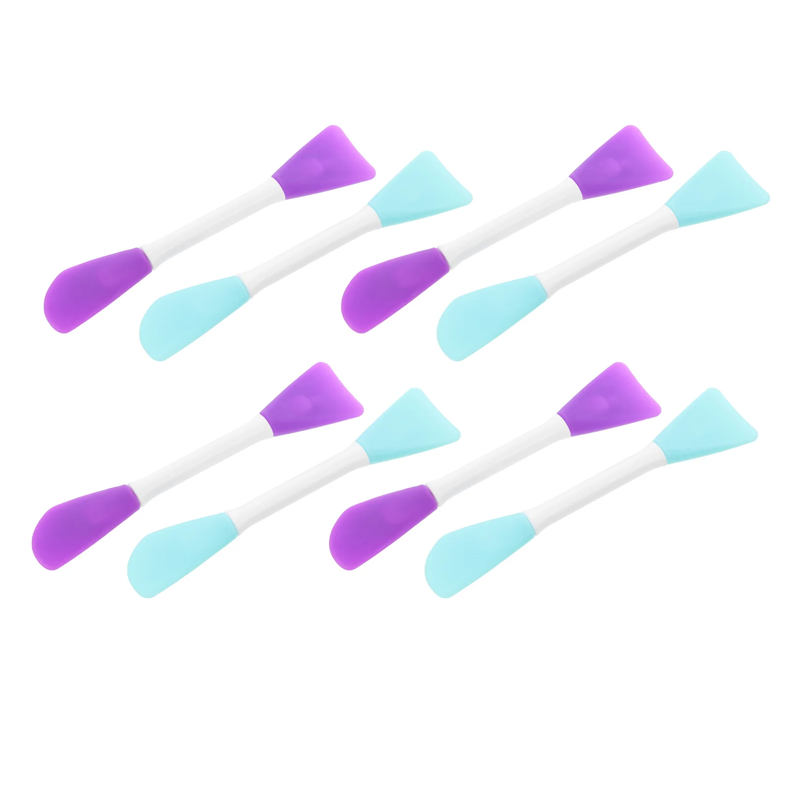 

8 Pcs Screen Printing Squeegee Oil Painting Spatulas Mixer Scraper Drawing Tool Pigment Smudging Tools Supplies Silica Gel