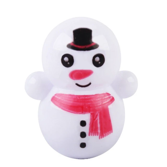 Festival Tumbler Toy Set of 20pcs Toddler Bathtub Toy Cartoon Roly-Poly Mini Doll for Christmas Stocking Stuffer & Gift 3