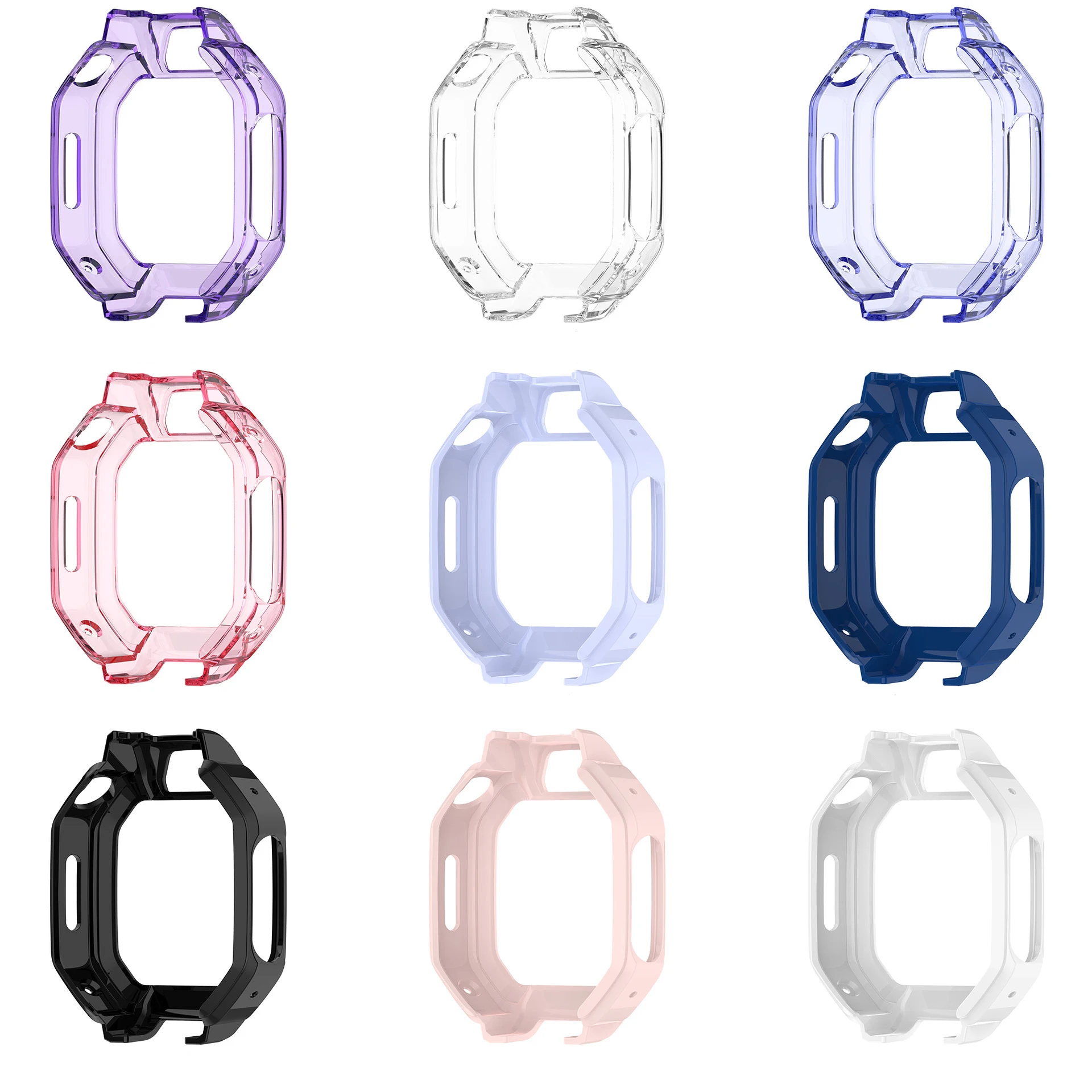 Children's Watch Protective Shockproof Bumper Case - TPU Anti-Drop Shell in Various Colors
