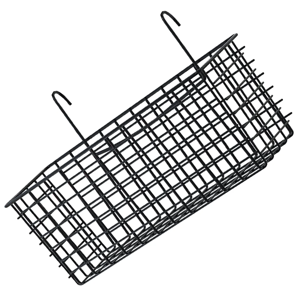 

Kitchen and Bathroom Storage Iron Finishing Hanging Basket Hook Rack Seasoning Wire Organizer Baskets Multipurpose Small Hooks