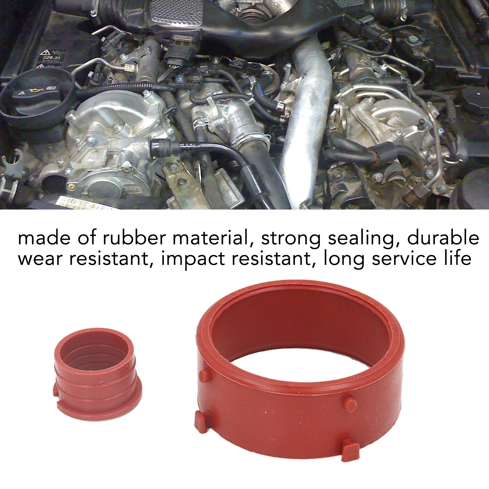 Turbo Intake Seal 6420940580 Engine Breather Seal Engine Kit Replacement For Mercedes‑Benz E350 GL320 GL350