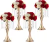 Versatile Gold Centerpieces Vase for Wedding Table Metal Flower Vase for Anniversary Dinner Centerpiece Home Decor(4pcs,Gold) 1