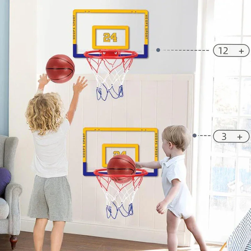 Kids Sports Toys Basketball Hoop Toy, Wall Type, Foldable