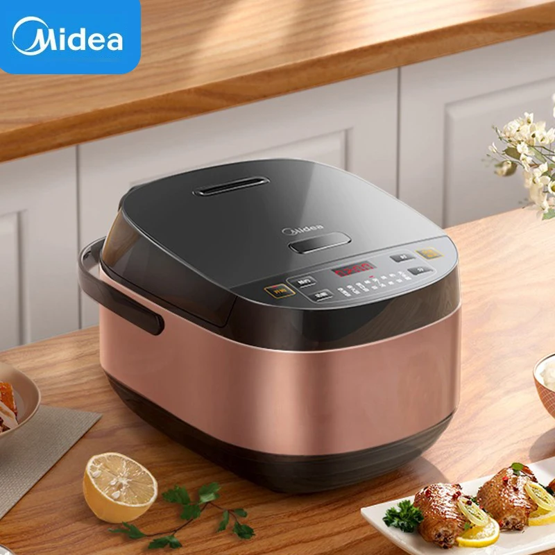 

Midea 5L Rice Cooker Multifunctional Household Electric Cooker Large Capacity Kitchen Appliance Non-Stick Pan For 2-10 People