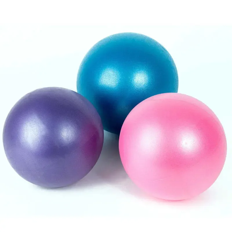 Yoga Ball 25cm Pilates Ball Explosion-proof Indoor Balance Exercise Gym for Fitness Pilates Equipment