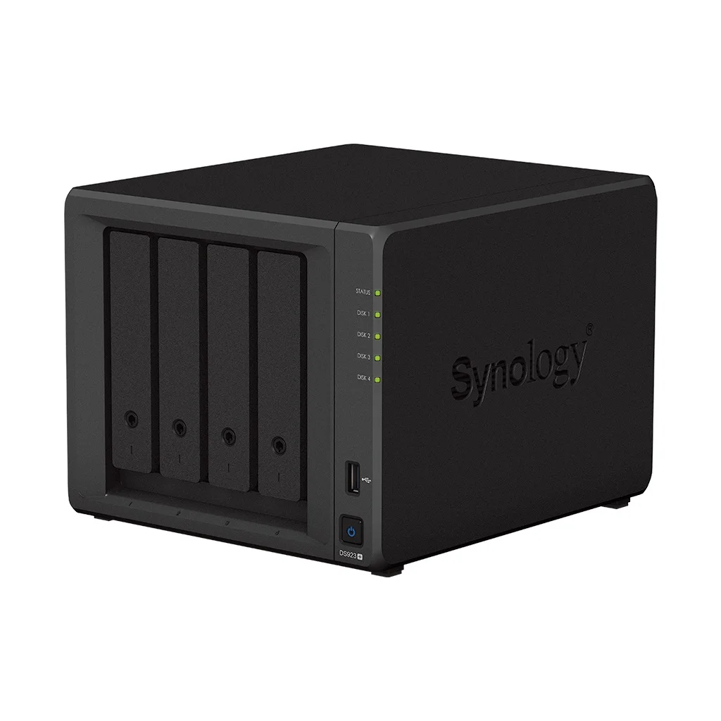 Synology DS923+ 8G（+Synology Original 4G） NAS, 4-Bay