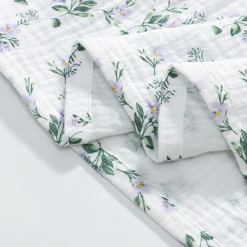 2Pcs/set Baby Girls 2025 New Tracksuit Summer Cotton Children's Clothing Sets Cartoon Flowers Dress+Pants Kids Clothes