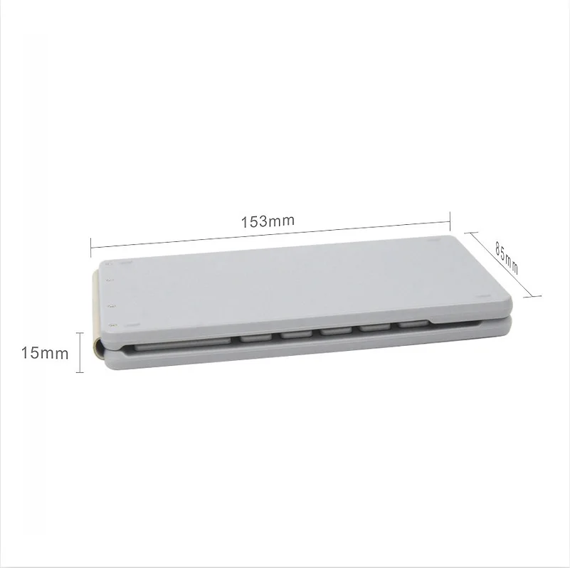 Portable Bluetooth Wireless Keyboard With New Touchpad Ultra-Thin Folding MiniKeyboard Cell Phone Tablet For Samsung Huawei