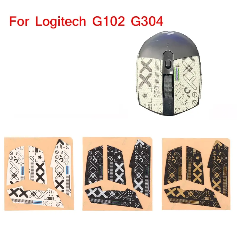 1Pc Mouse Anti Slip Sticker For Logitech G102 G304