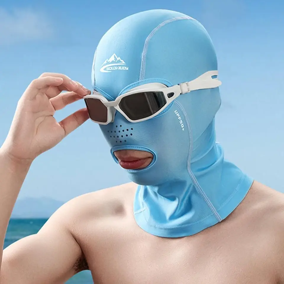 Skyone Cappuccio In Neoprene Da 2mm Per Muta - Uomo E Donna - Modello Con Sottogola Regolabile In Velcro E Cuciture Piatte - Ideale Per Nuoto, Surf, Kayak E Snorkeling