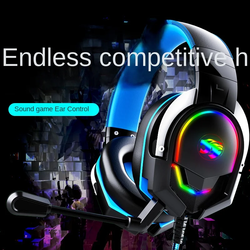 

Logitech Head-Mounted Subwoofer Computer Gaming Headset Luminous Network E-Sports Wired Headset