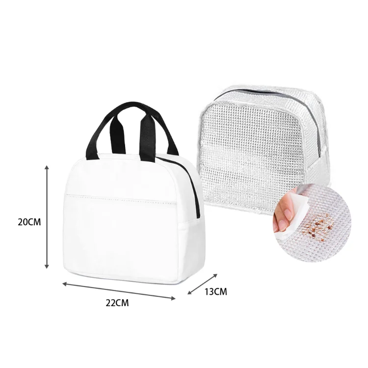 Fashion Lunch Bags Men Women Customize Handbags Student Portable Bag Large Capacity Outdoor Office Food Bags Thermal Bag