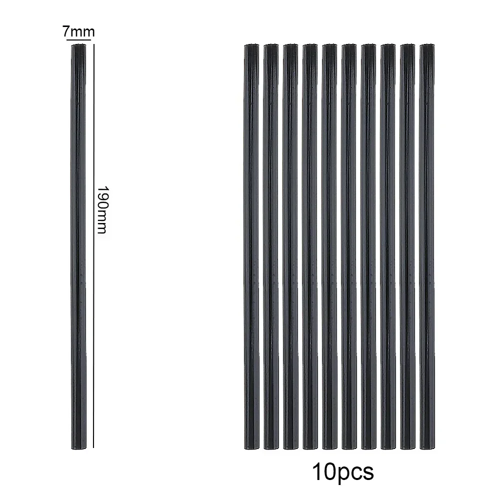 100 stücke Schwarz Hot Melt Kleber Stick Auto Körper Dent Paintless Entfernung Reparatur Streifen DIY Handwerk Starken Klebstoff Klebestift schmelzen Kleber – Detail 9