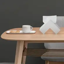 

Desk Nordic Right Angle Desktop Napkin Paper Storage Case Tissue Box Holder Organizer Tissue Box Kitchen Storage Boxes