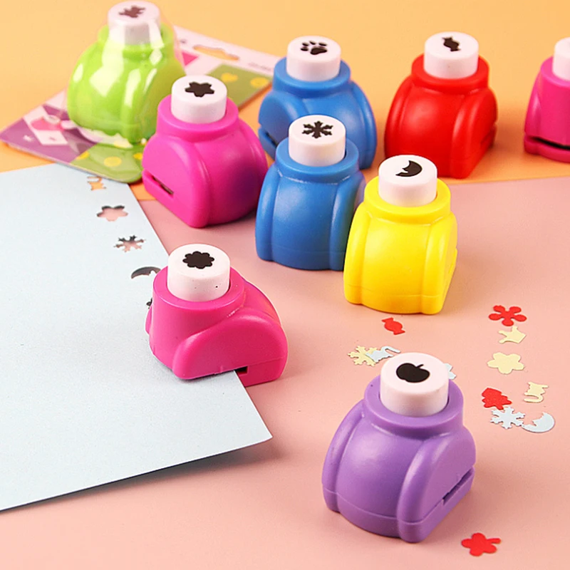 5pcs 새로운 엠보싱 플라워 비터 DIY 재료 수제 선물 만들기 도구 나비 딸기 어린이 교육 장난감