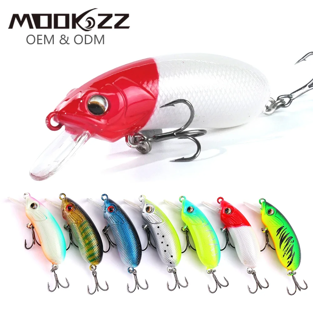 

MOOKZZ плавающая приманка для рыбалки Minnow кривошипная приманка