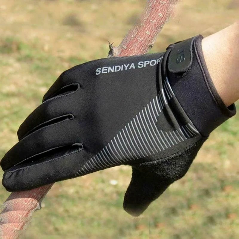 Women Men Gloves Thermal Warm Spring Outdoor Cycling Gloves Full Finger Touchscreen Bike Ski Hiking Motorcycle Sports Glove