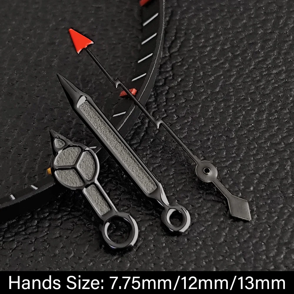 Premium Black Watch Hands - Transparent Accessory