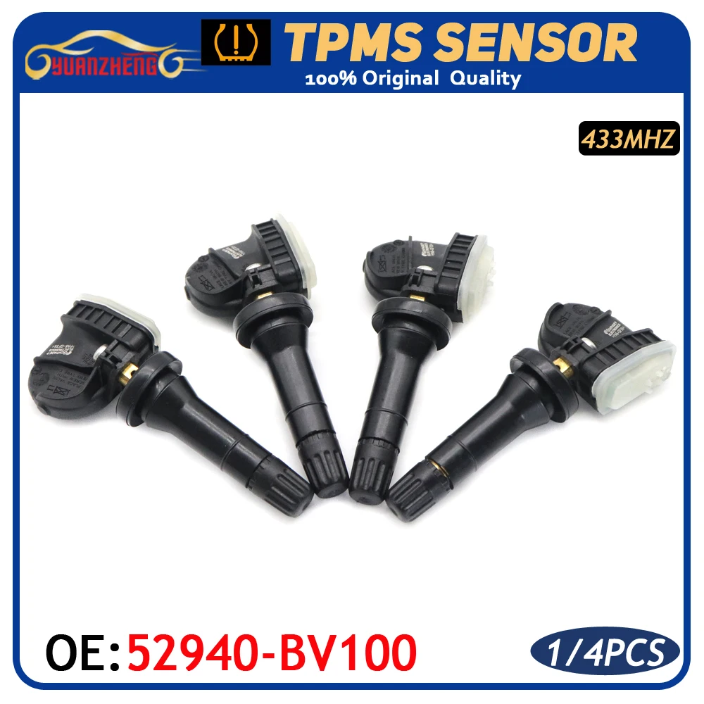 BRAUTO 1pc Replacement OE TPMS Tyre Pressure Sensor Valve Stem For Hyundai i40 2014 onwards 