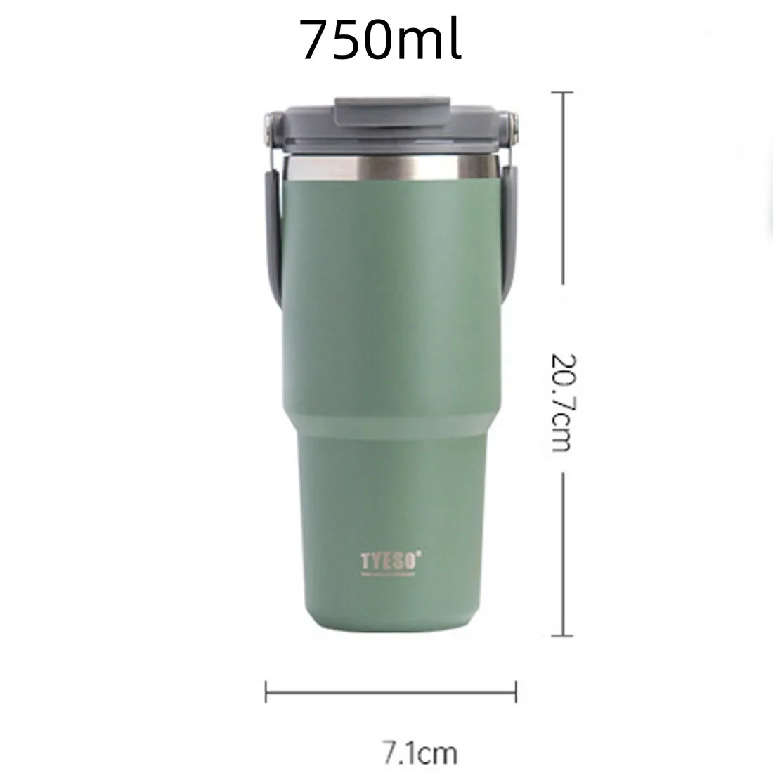 Tyeso Stainless Steel Coffee Cup Cold And Hot Double-layer Insulated Cup Tumbler Thermo Water Bottle Car Travel Mug Vacuum Flask 29 S75bc9454a5244a65b87eab073a1ff33aH
