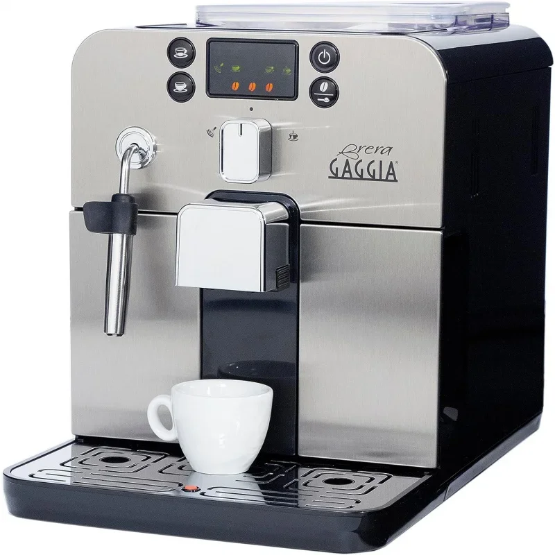 

Gaggia Brera Super-Automatic Espresso Machine, Small, Black, 40 floz