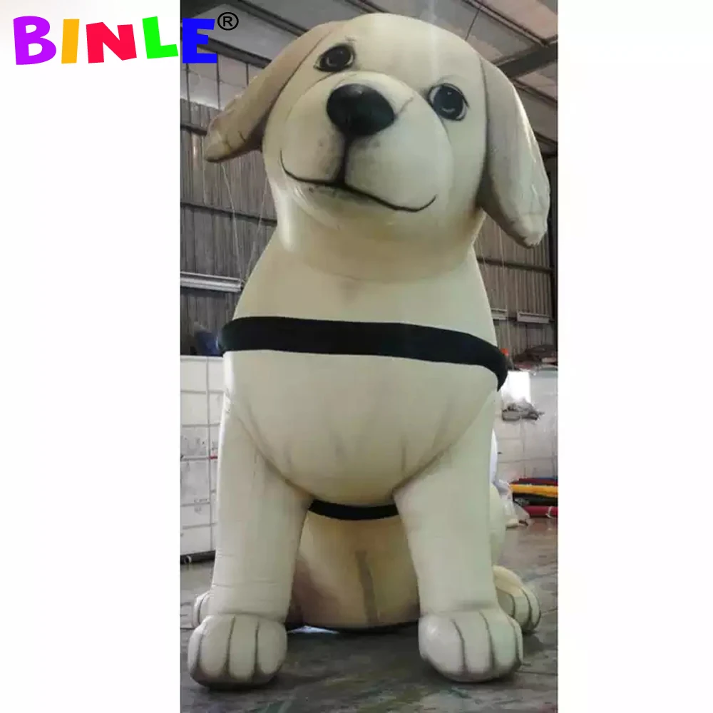 Outdoor advertising large inflatable animal cartoon giant inflatable dog balloon with free blower for promotion events