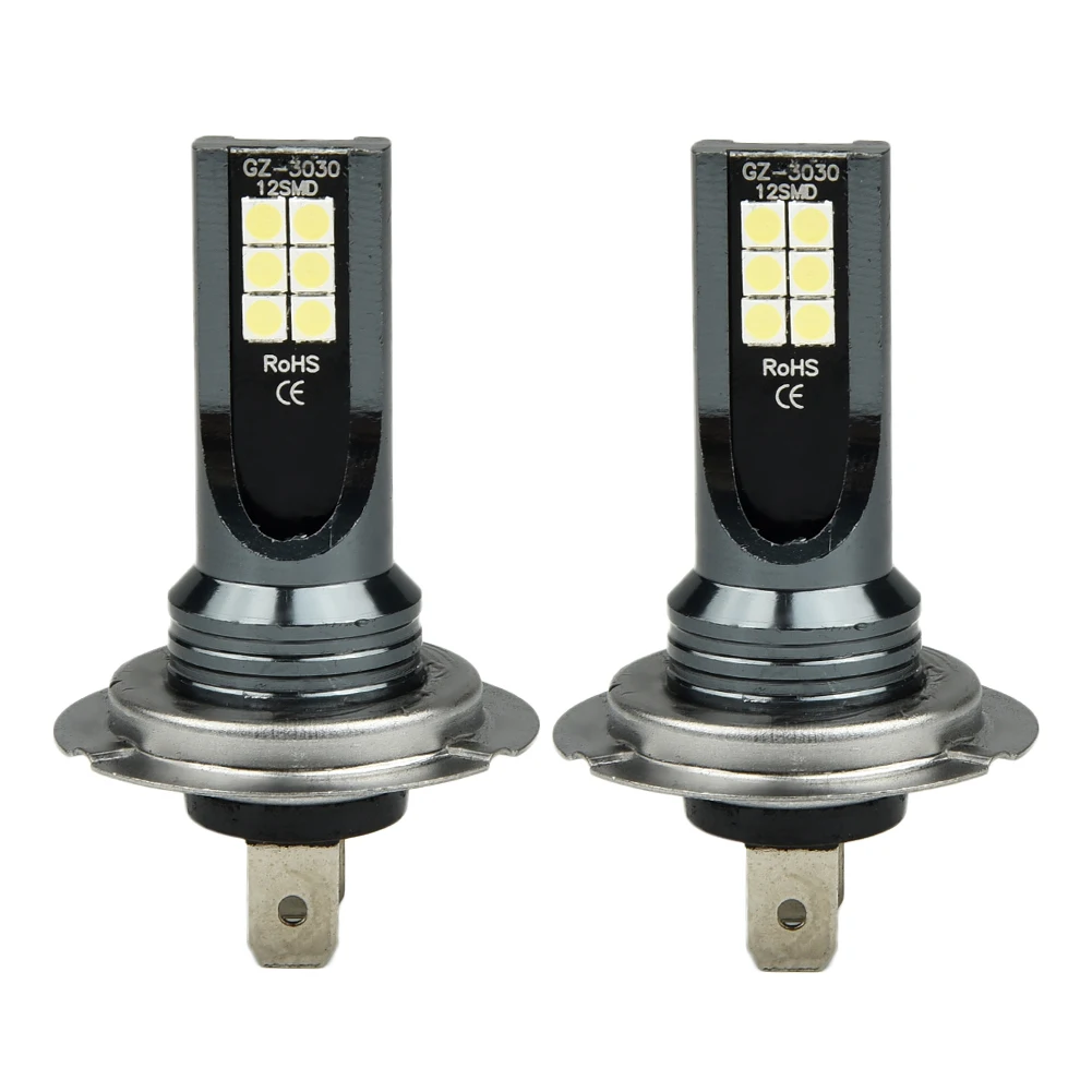 

2PCS H7 110W Car LED Headlight Fog Bulbs Kit with 800lm Lumens (Light Flux) and Cool White Colour No Flickering