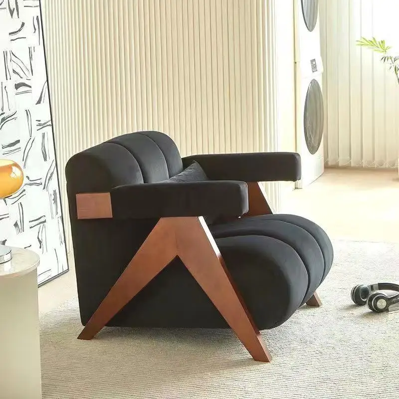 Comfortable Stylish Single Sofa Chair for Lazy Days Modern Designer Chair for Your Living Room and Balcony Lounge Chair