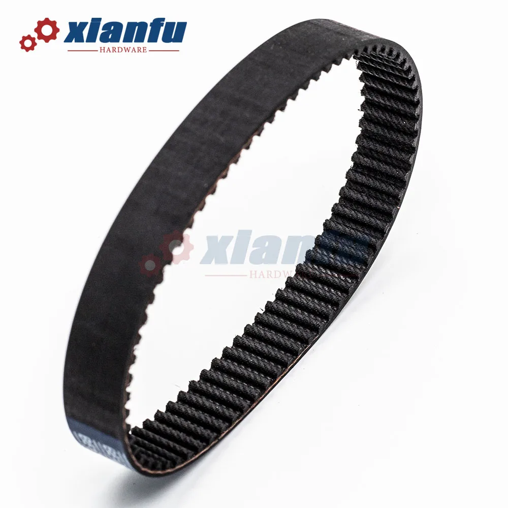 Rubber Belt Transmission Drive Belt Synchronous Belt HTD 3M Timing Belt Rubber Perimeter Lp = 270 273 276 269 282 285 288 291 294 297 300 303mm Belt Width 6/10/15/20mm Closed Loop