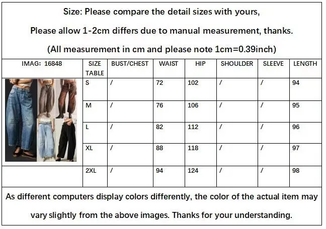 Elastic Waist High Waisted Jeans