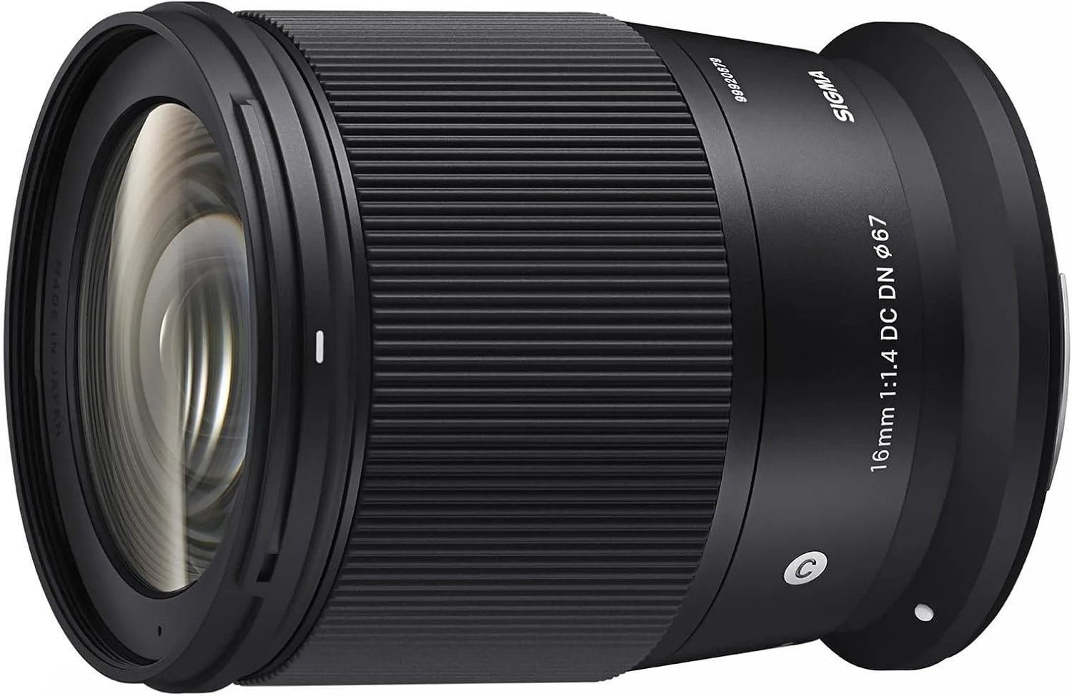 SIGMA Contemporary 16mm F1.4 DC DN APS-C 대구경 광각 프라임 렌즈 , 후지필름, 니콘용 9개의 조리개 블레이드
