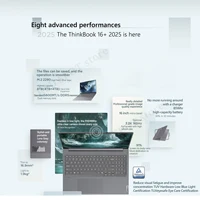 Lenovo ThinkBook 16+  2025 laptop U9 285H ARC 32G+1TB SSD 16'' 3.2K 165Hz 2