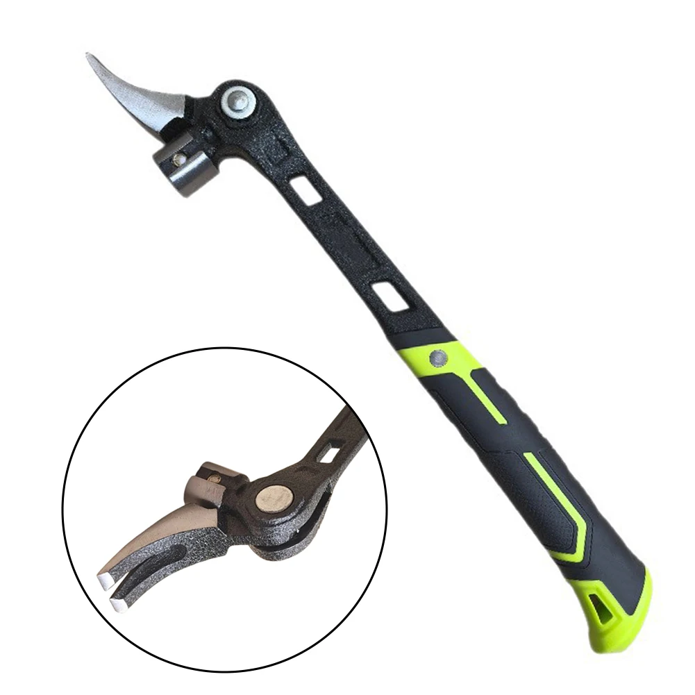 조정 가능한 각도 클로 해머 목공 목공용 고 탄소강 단조 헤드 못 제거 DIY 수공구