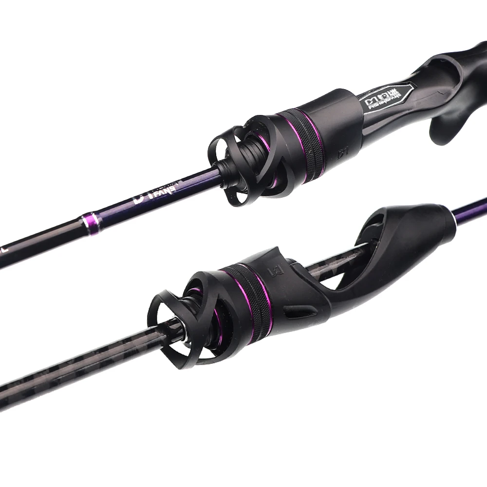 TAIGEK 초경량 후지 가이드 링 낚싯대, 탄소 섬유 스피닝 캐스팅, 빠른 송어 낚싯대, 길이 1.5m - 1.8m