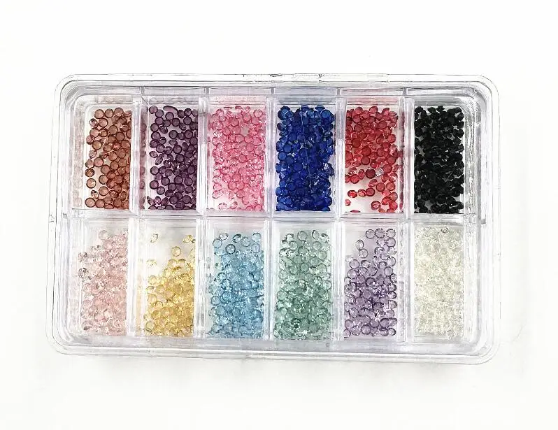 

Watch Parts Assorted 12 Color Stone Rhinestones for Watch Decoration W3504